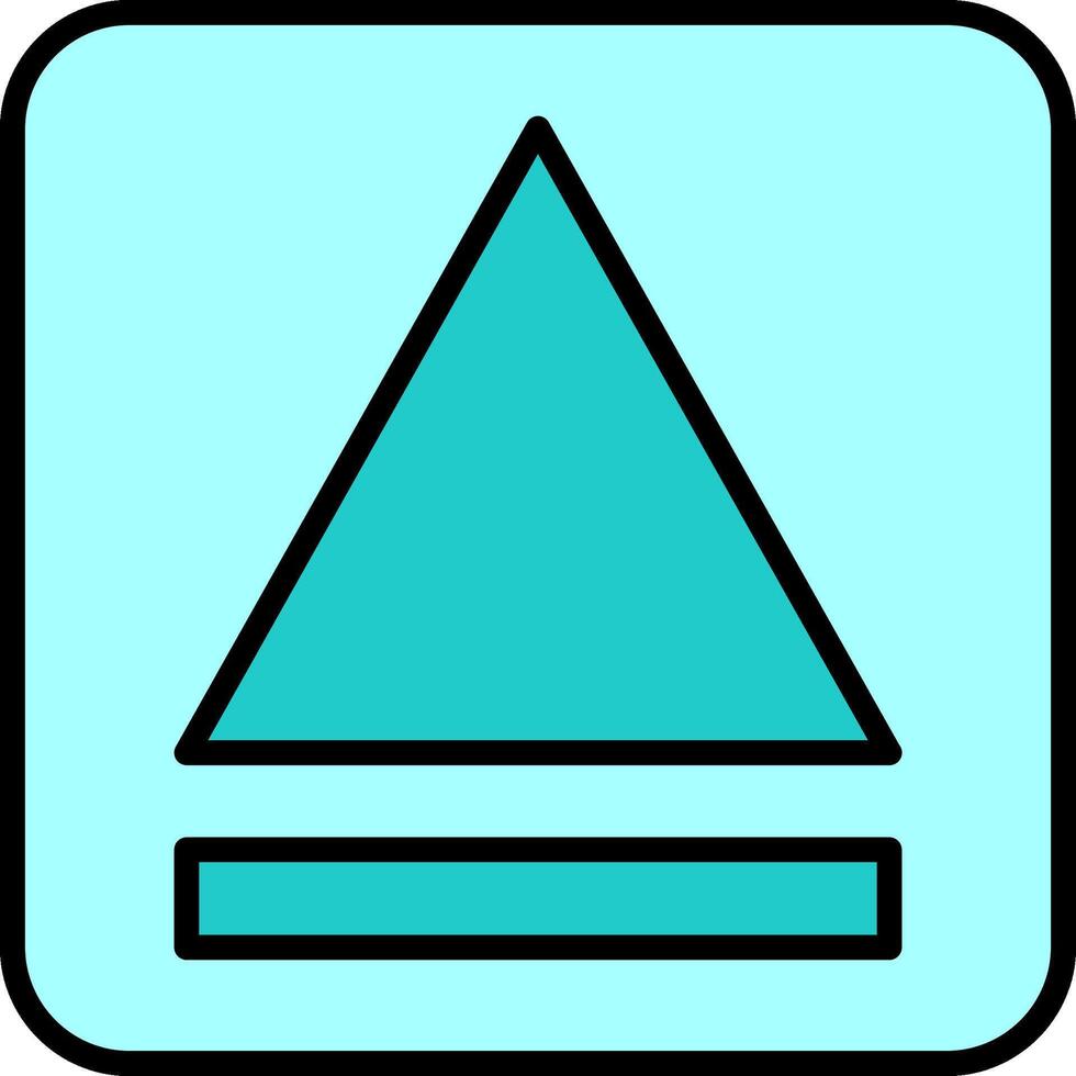 Eject Symbol Vector Icon