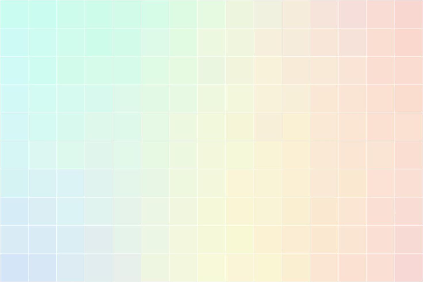 Soft pastel pixel background, gradient abstract tile background. Rectangular colourful check pattern. vector