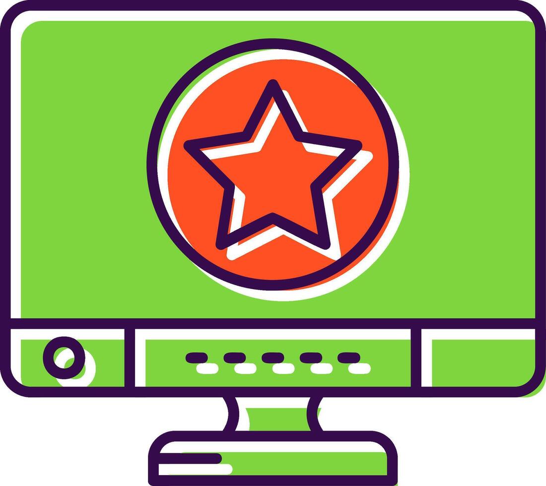 Star Filled Icon vector