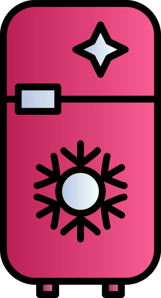 Fridge Vector Icon