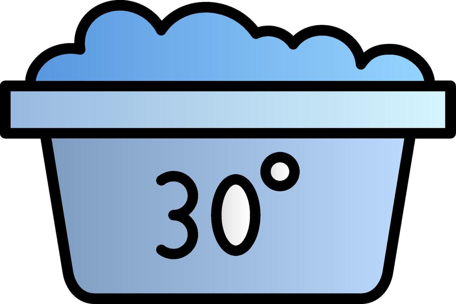 Wash Cold Vector Icon