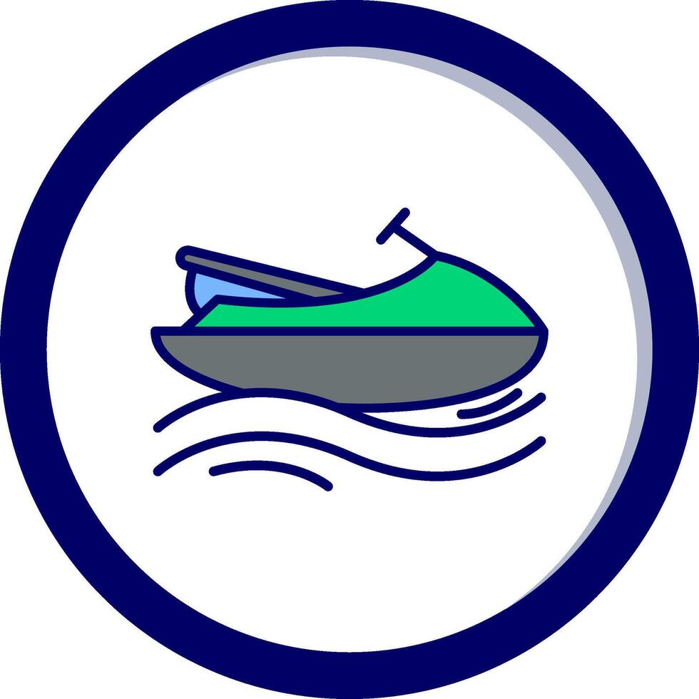 Jetski Vector Icon