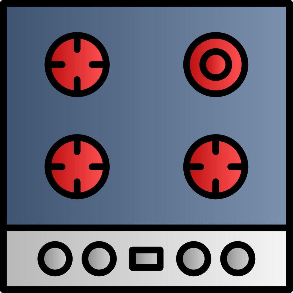 Hob Vector Icon