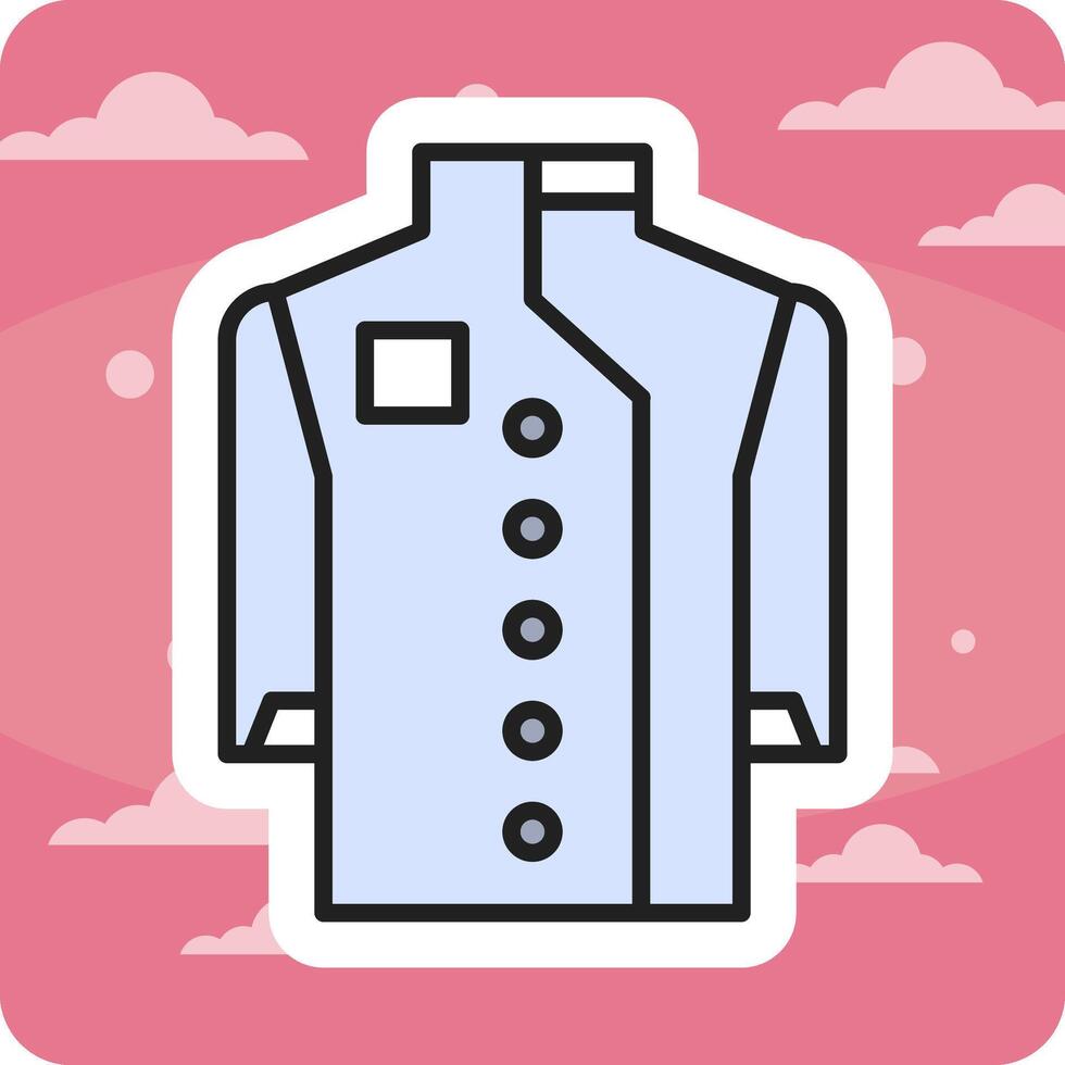 Chef Coat Vector Icon