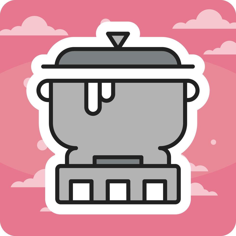 Pot Vector Icon