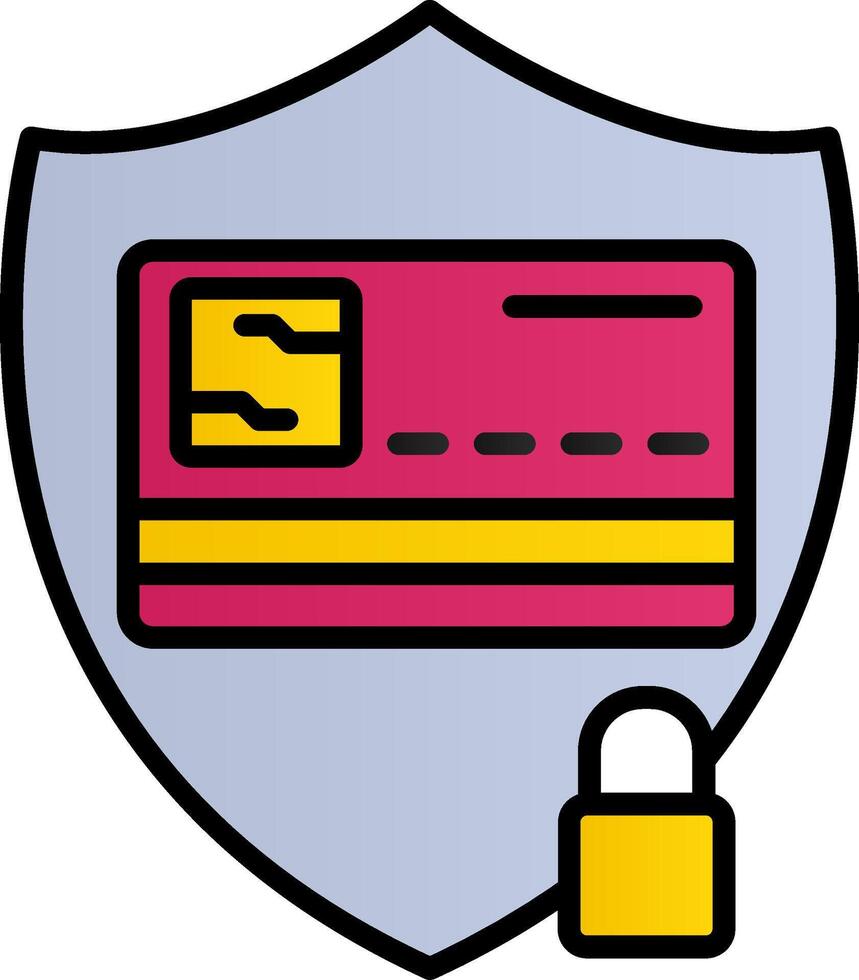 Card Security Vector Icon