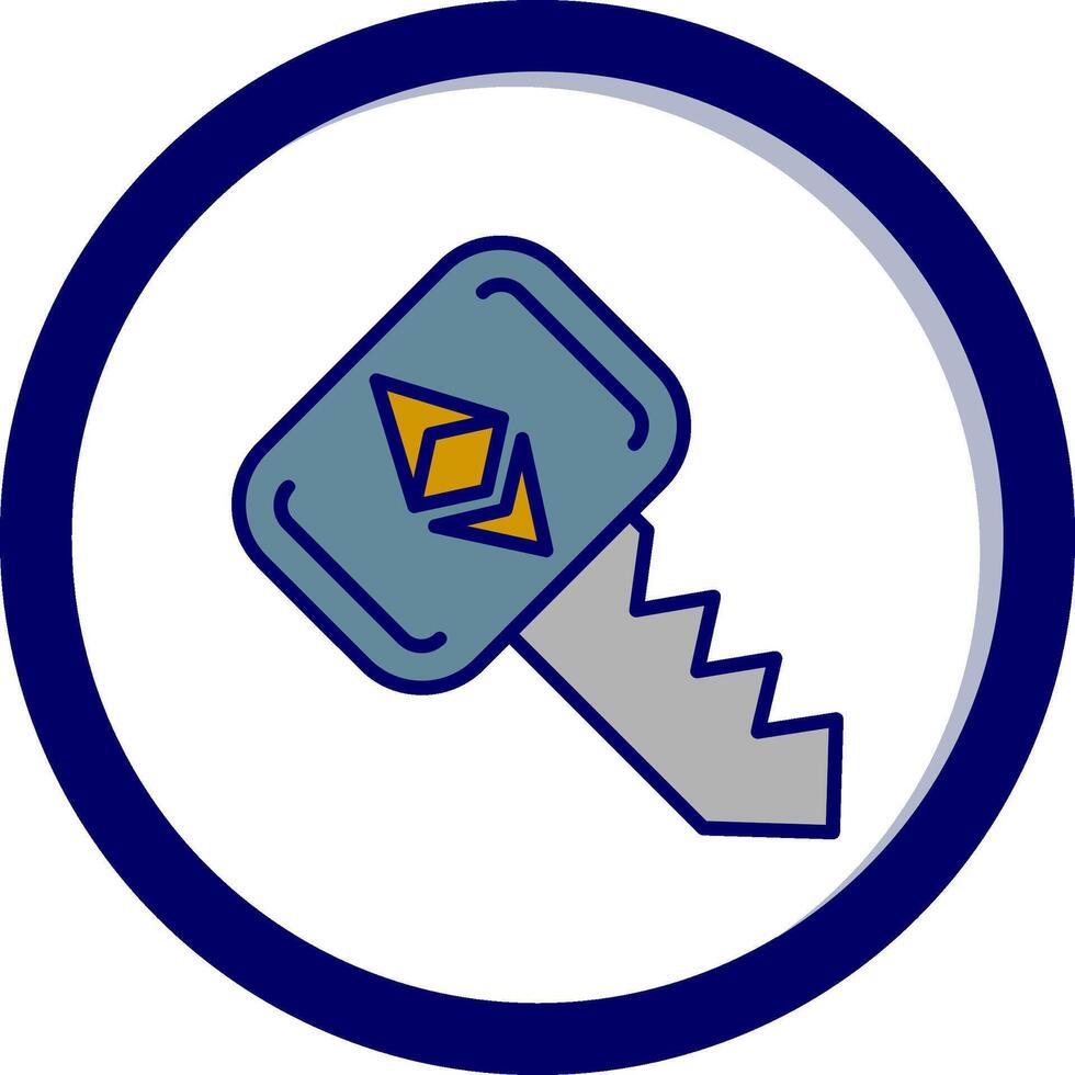 Ethereum Key Vector Icon