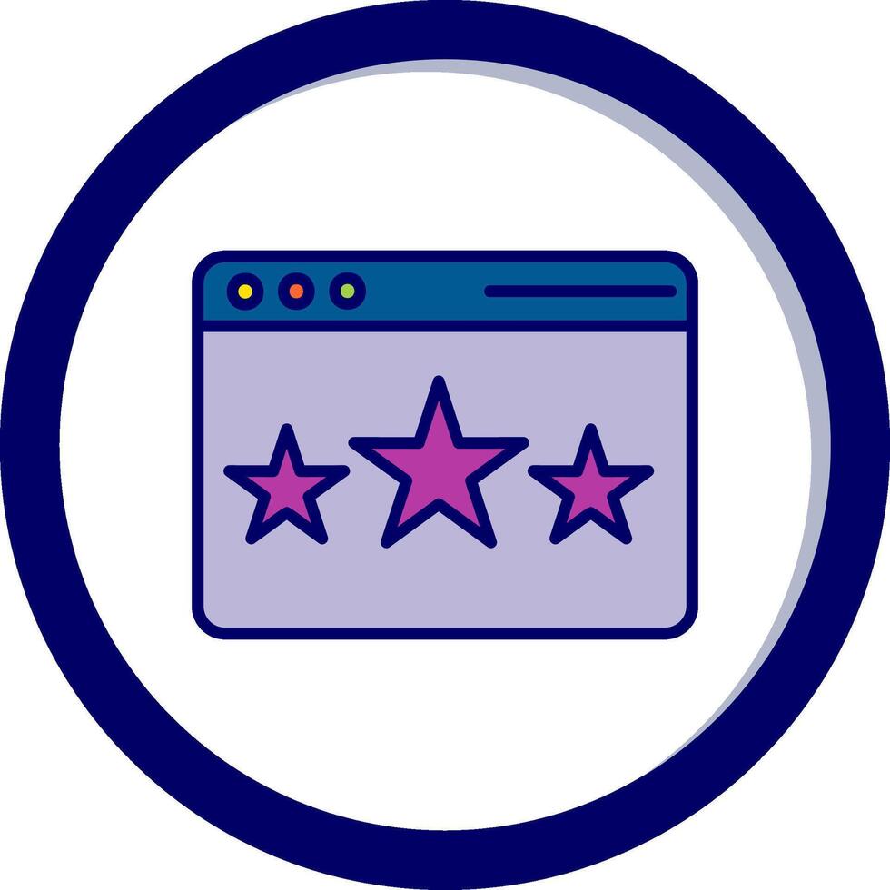 Web Page FeedBack Vector Icon