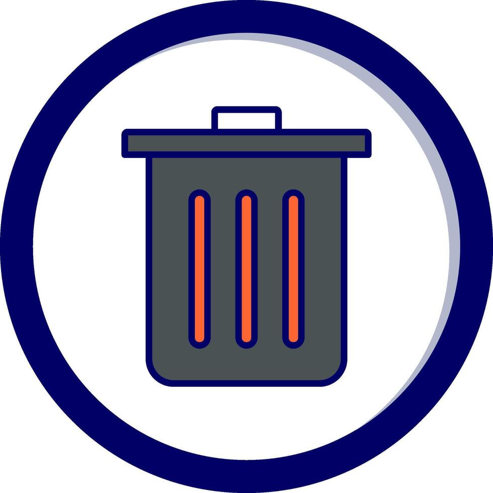 Dustbin Vector Icon