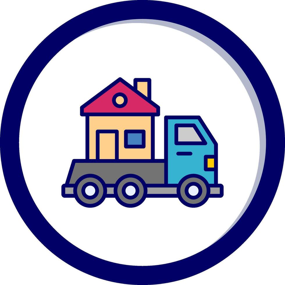 House Delivery Vector Icon