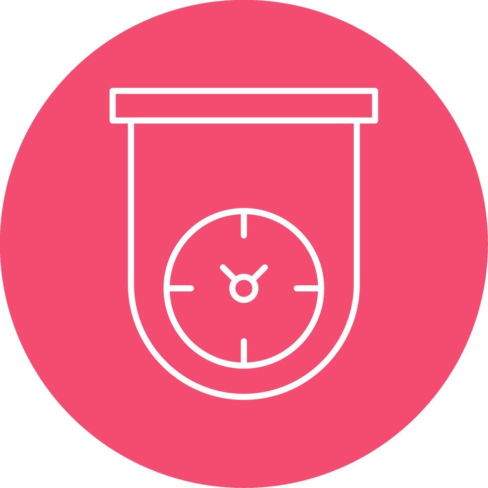 Kitchen Timer Line Circle color Icon vector