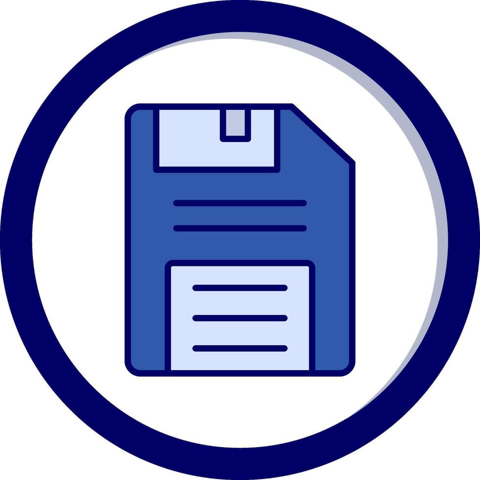 Floppy Disk Vector Icon