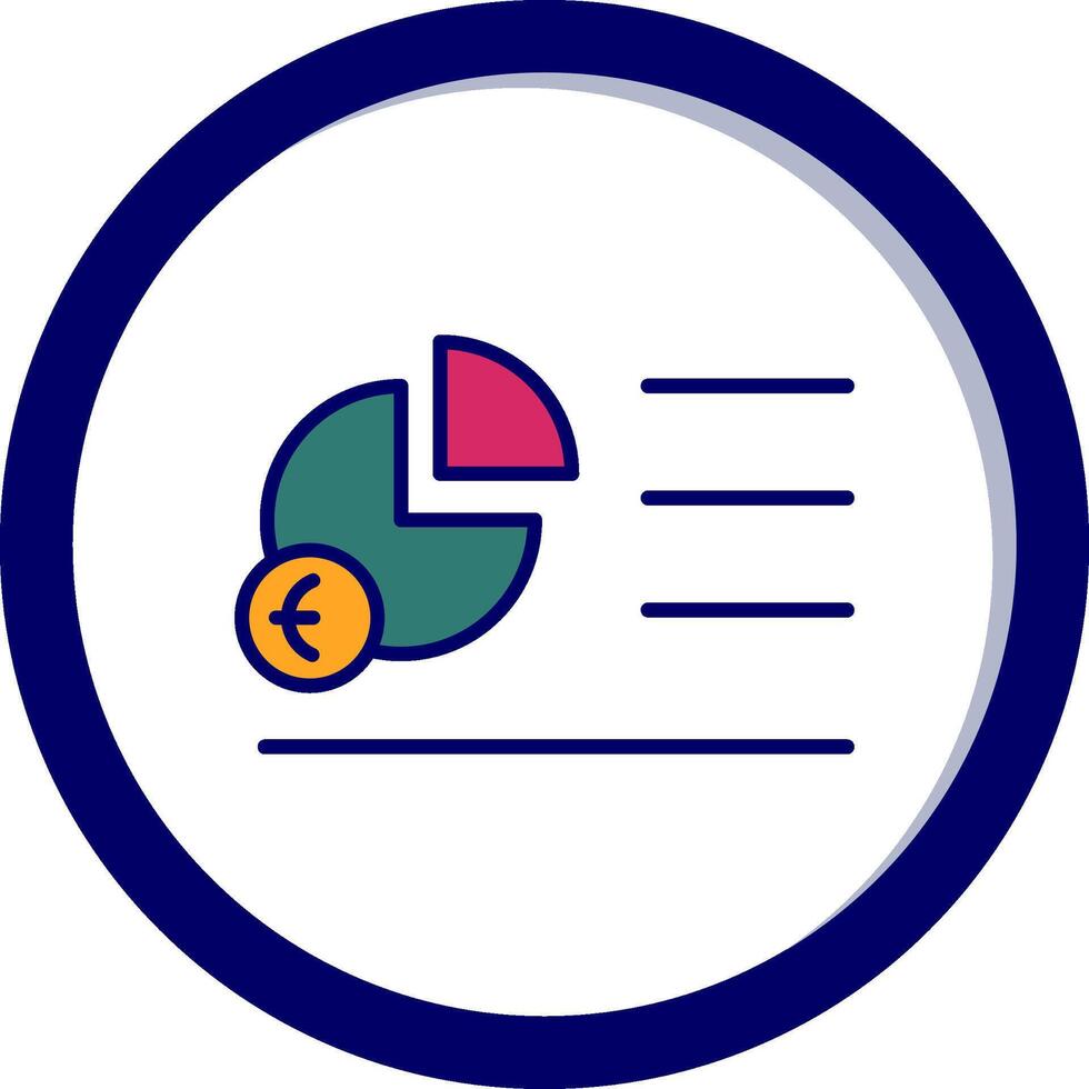 Portion Pie Chart Vector Icon