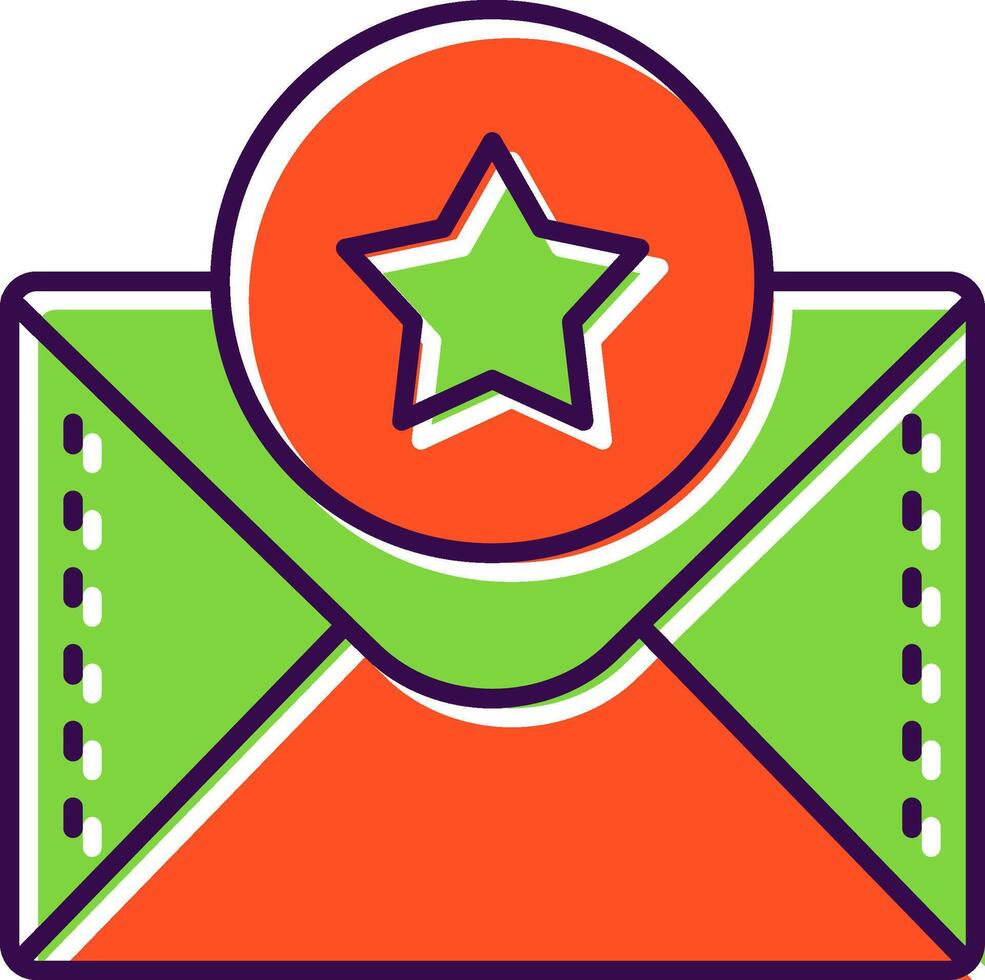 Star Filled Icon vector