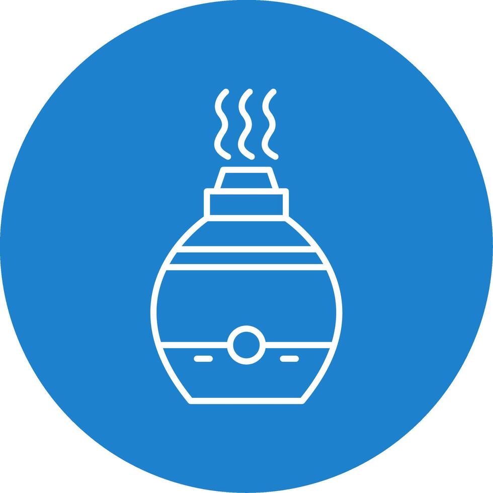Air Diffuser Line Circle color Icon vector