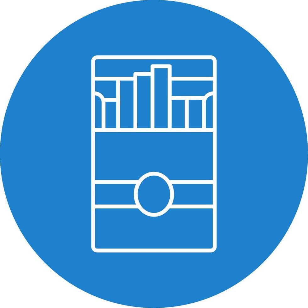Cigarette Pack Line Circle color Icon vector