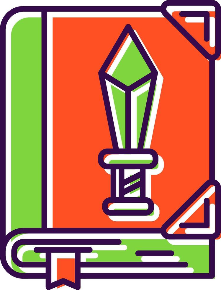 Weapons Filled Icon vector