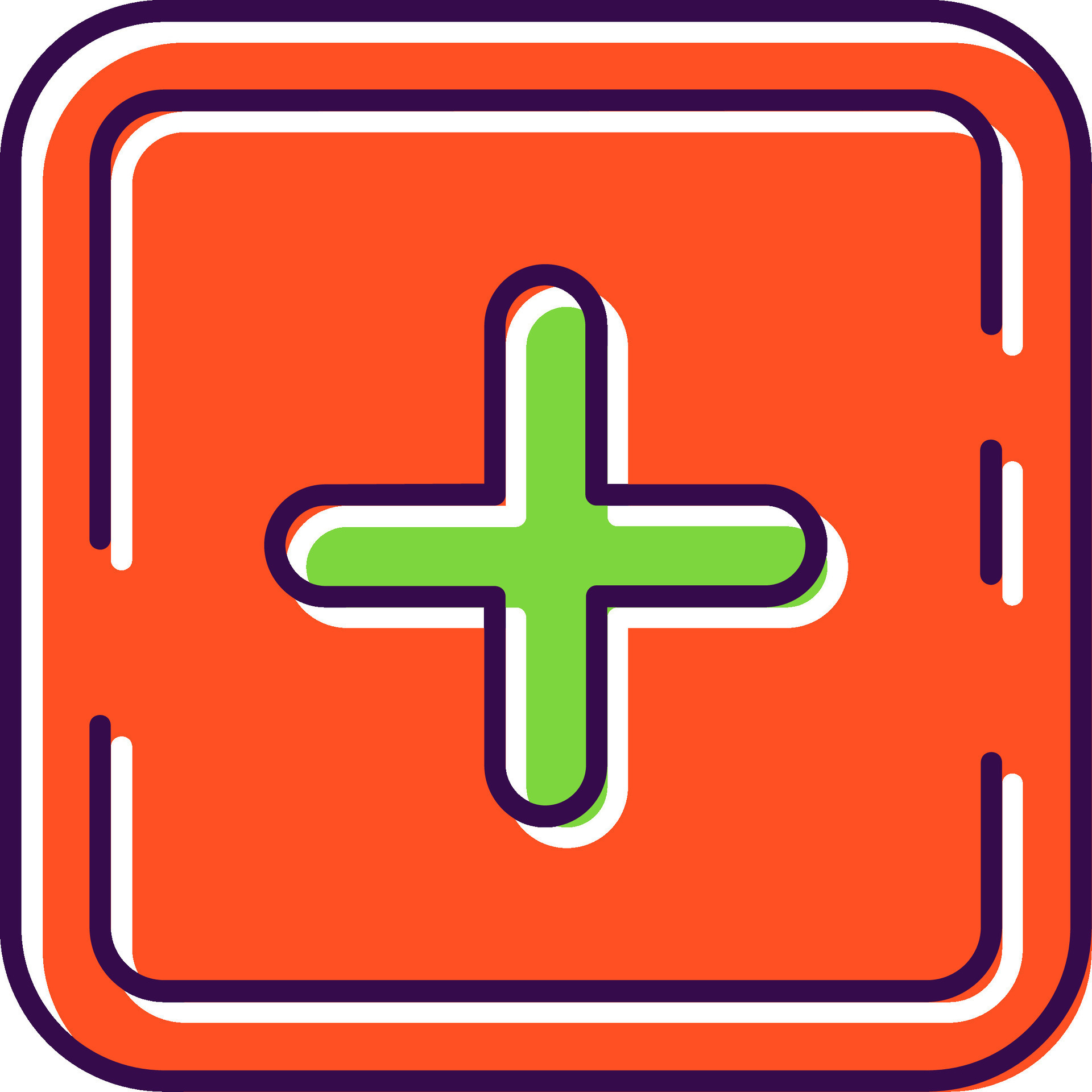 Plus Filled Icon 38718487 Vector Art at Vecteezy