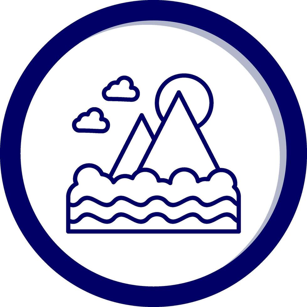 Mount Fuji Vector Icon