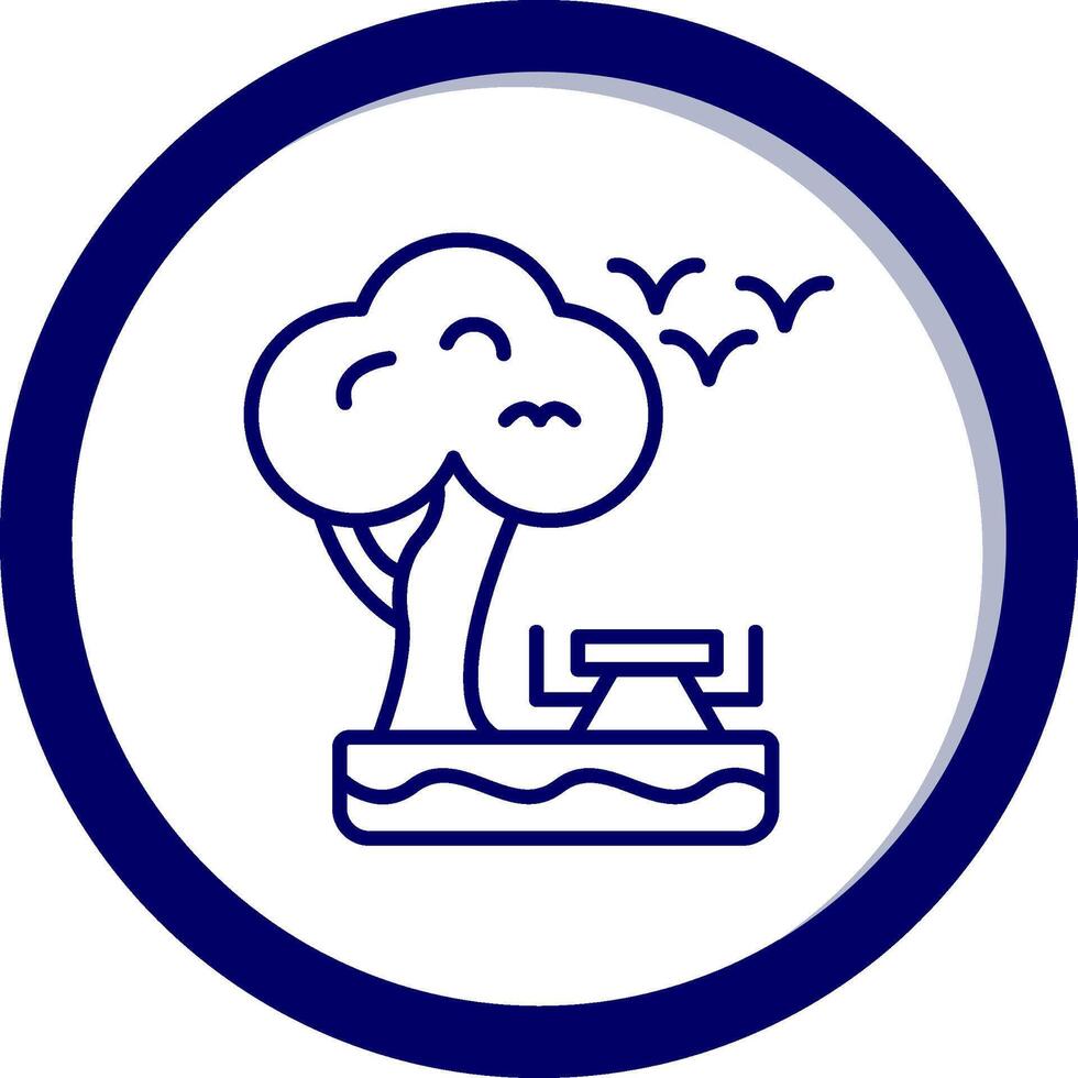 Park Vector Icon