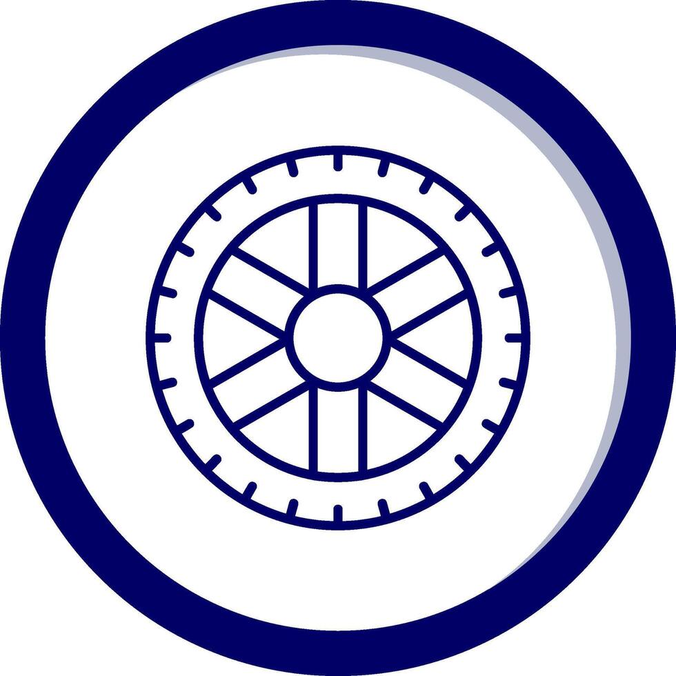 Tire Vector Icon