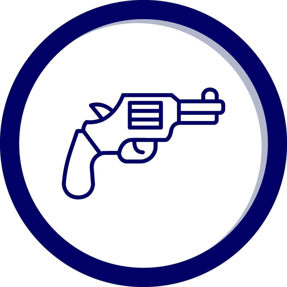 icono de vector de pistola