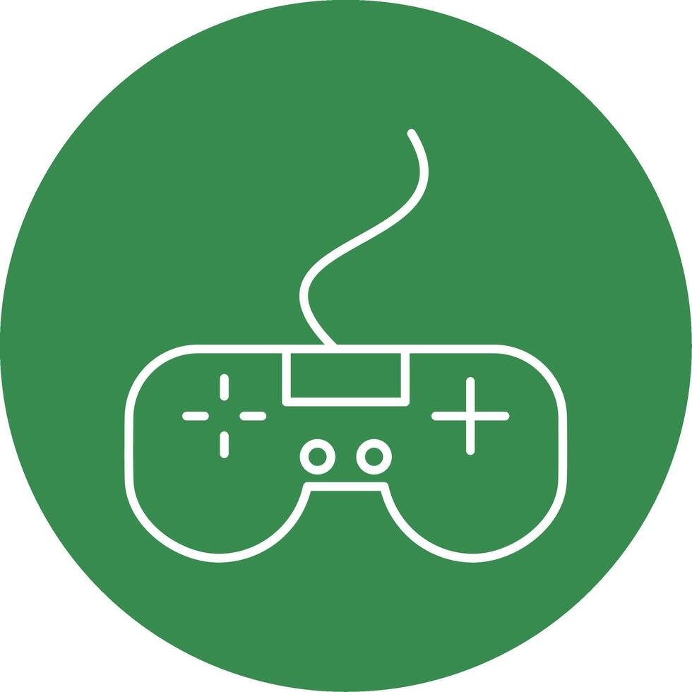 Videogame Line Circle color Icon vector