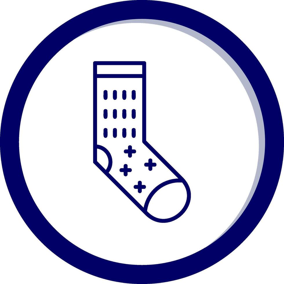 Sock Vector Icon