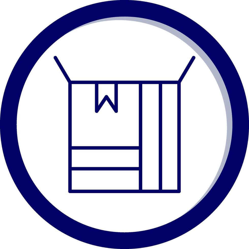 Open Box Vector Icon