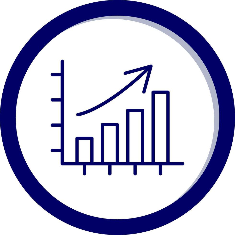 Bar Chart Vector Icon