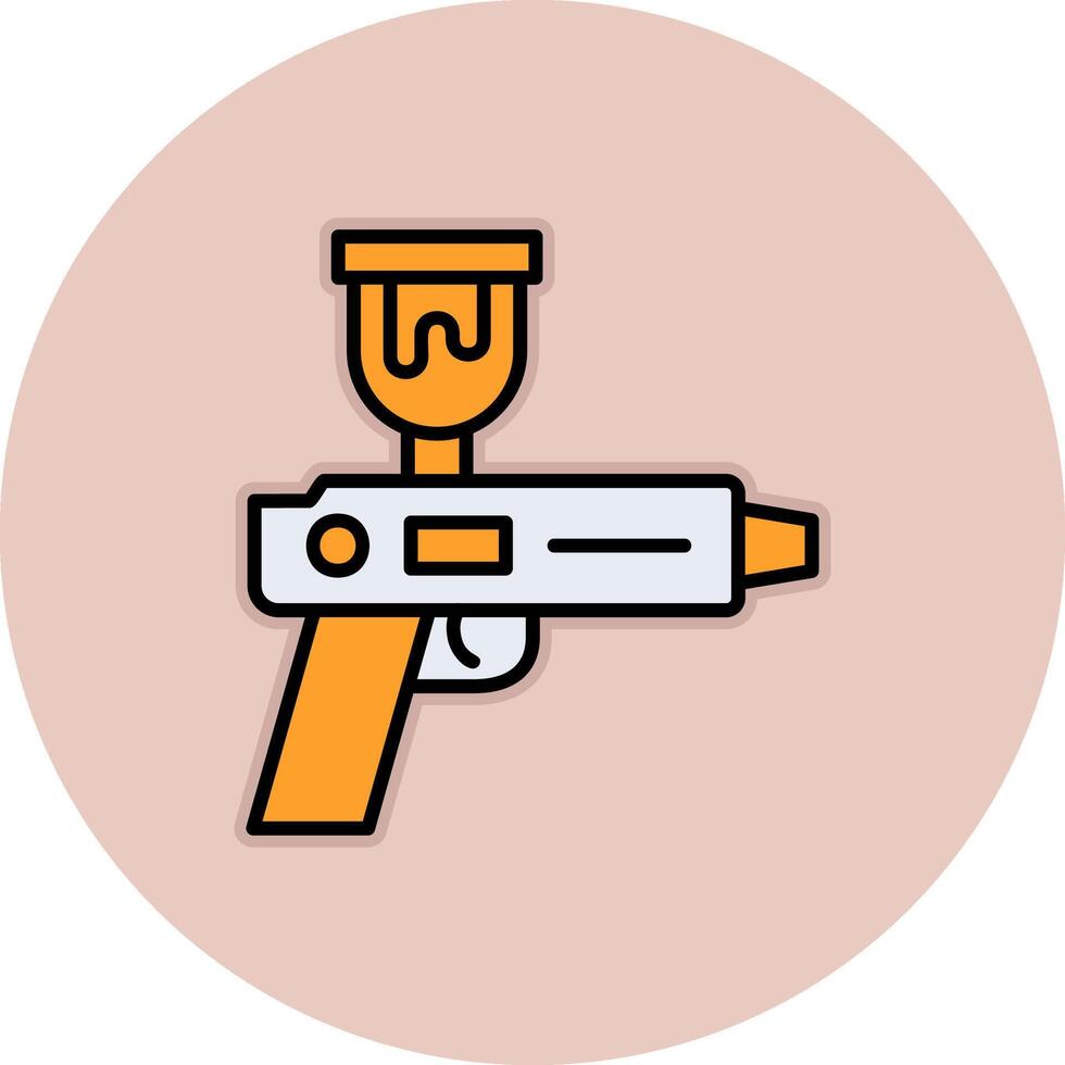 Spray Gun Vector Icon