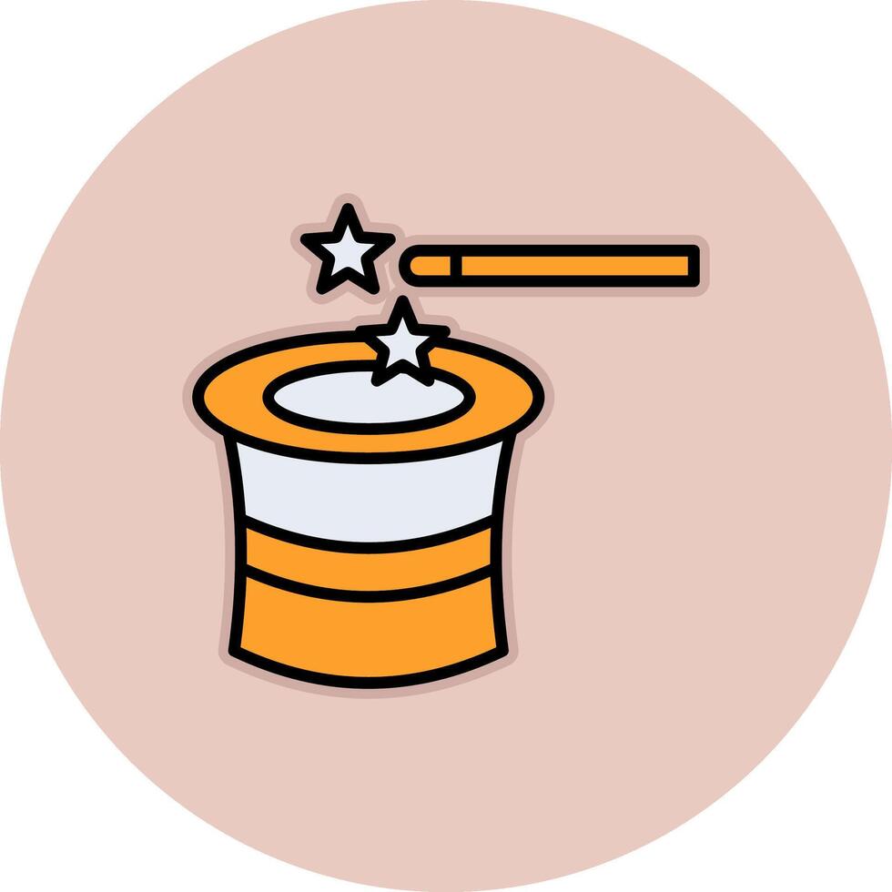 Magic Hat Vector Icon