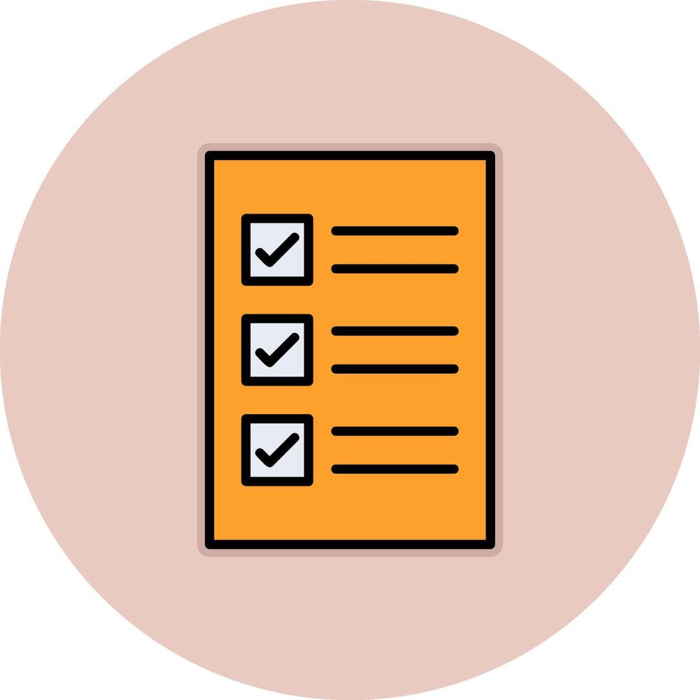 Check List Vector Icon