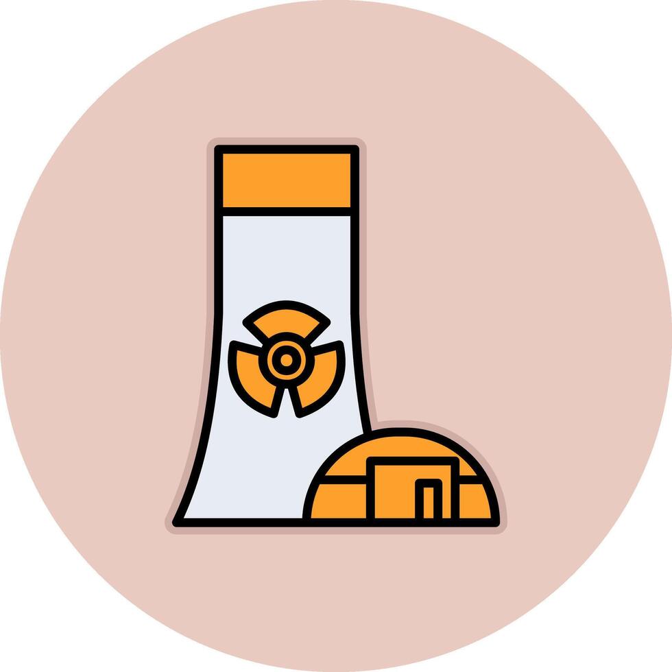 Nuclear Power Vector Icon