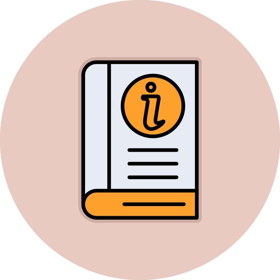 Information Book Vector Icon