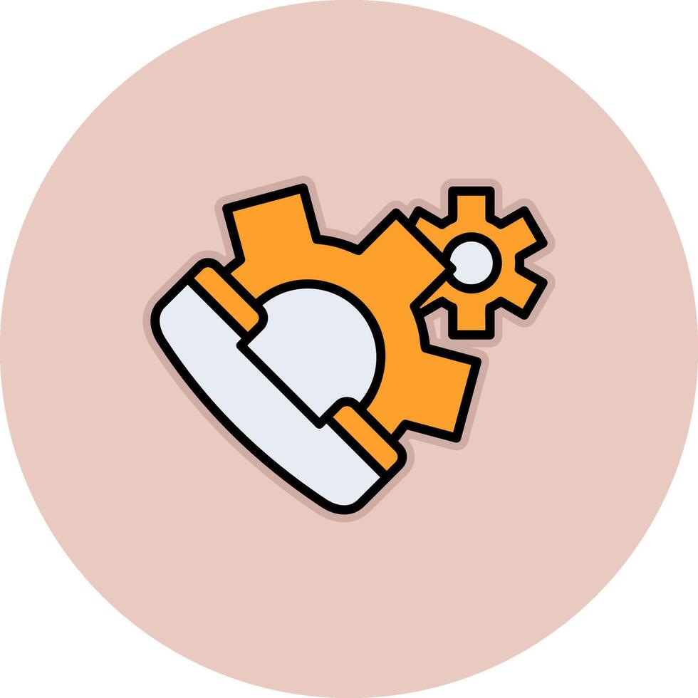 Call Settings Vector Icon