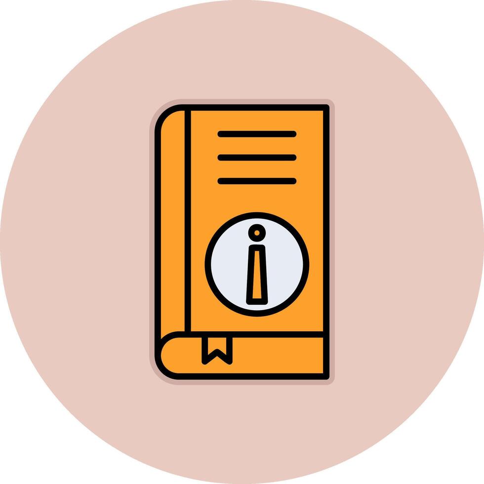 Book Information Vector Icon