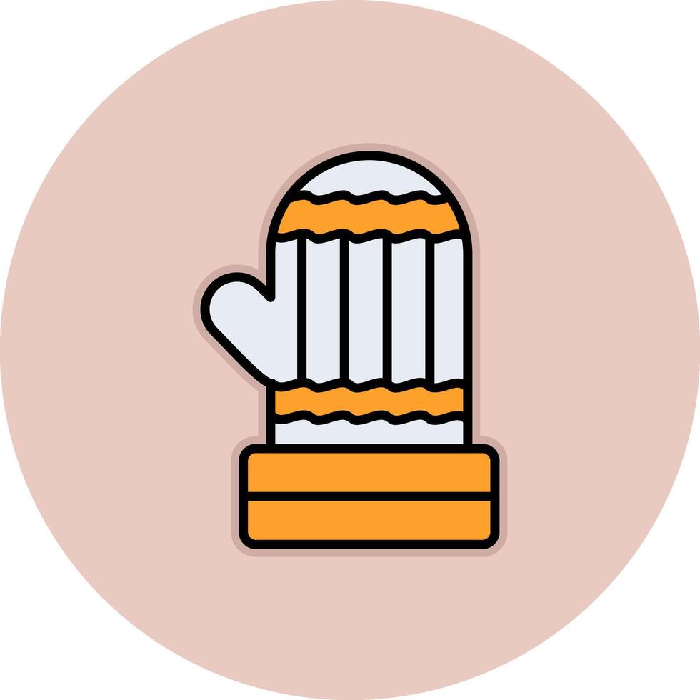 Mitten Vector Icon