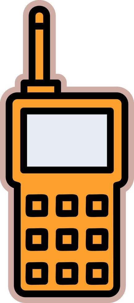 Walkie Talkie Vector Icon