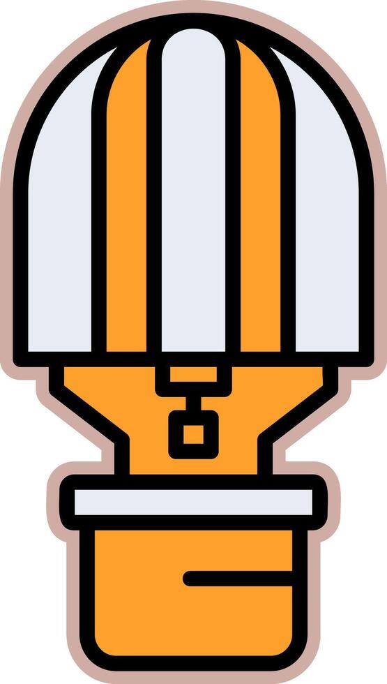 Hot Air Balloon Vector Icon
