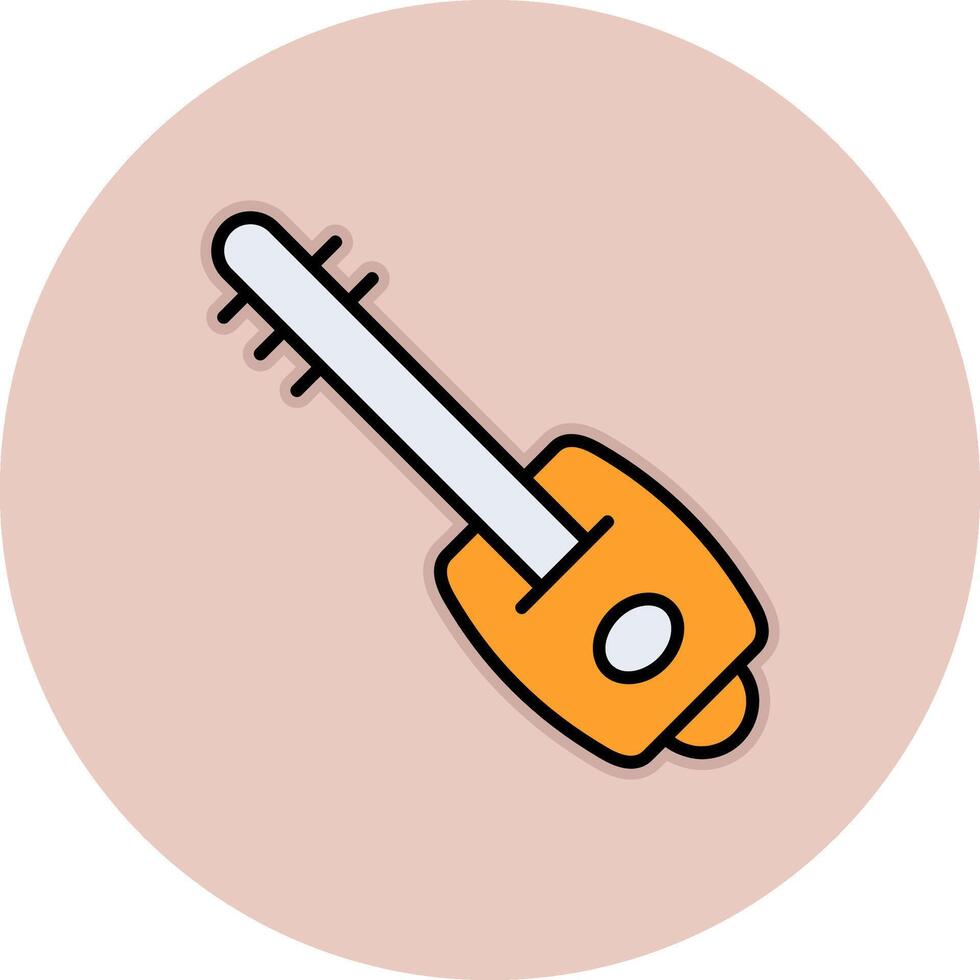 Shamisen Vector Icon