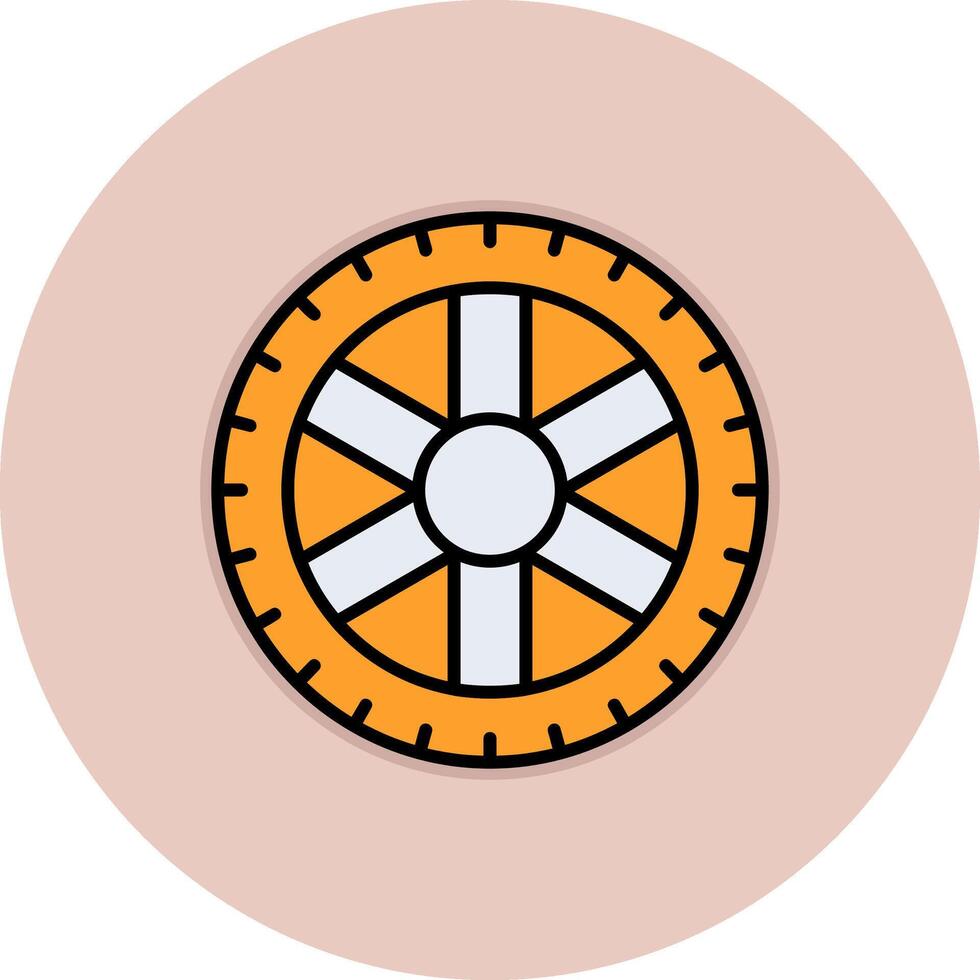Tire Vector Icon