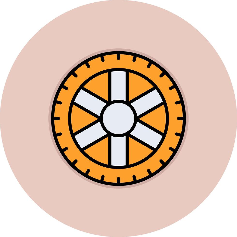 Tire Vector Icon