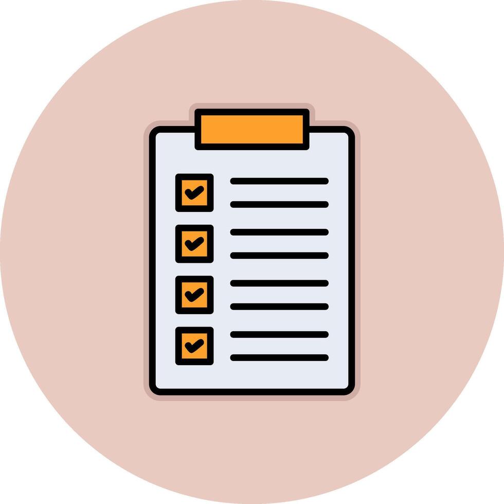 Check List Vector Icon
