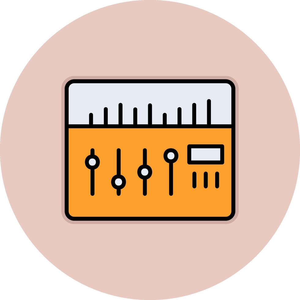 Sound Mixer Vector Icon