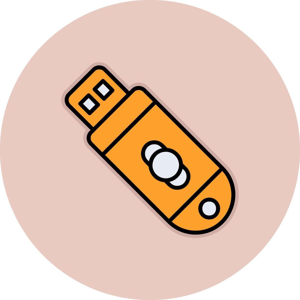 Usb Drive Vector Icon