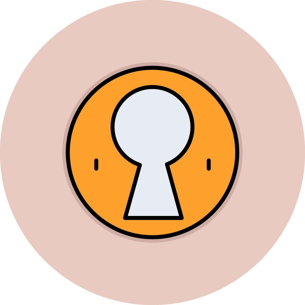 Keyhole Vector Icon