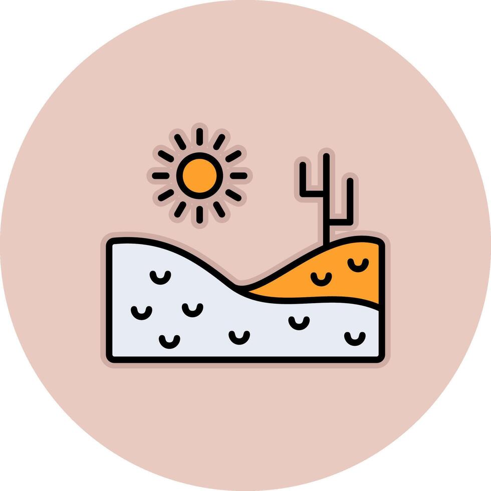 Desert Vector Icon