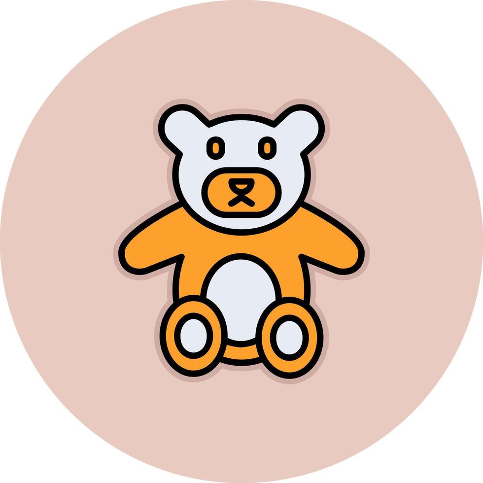 Teddy Bear Vector Icon