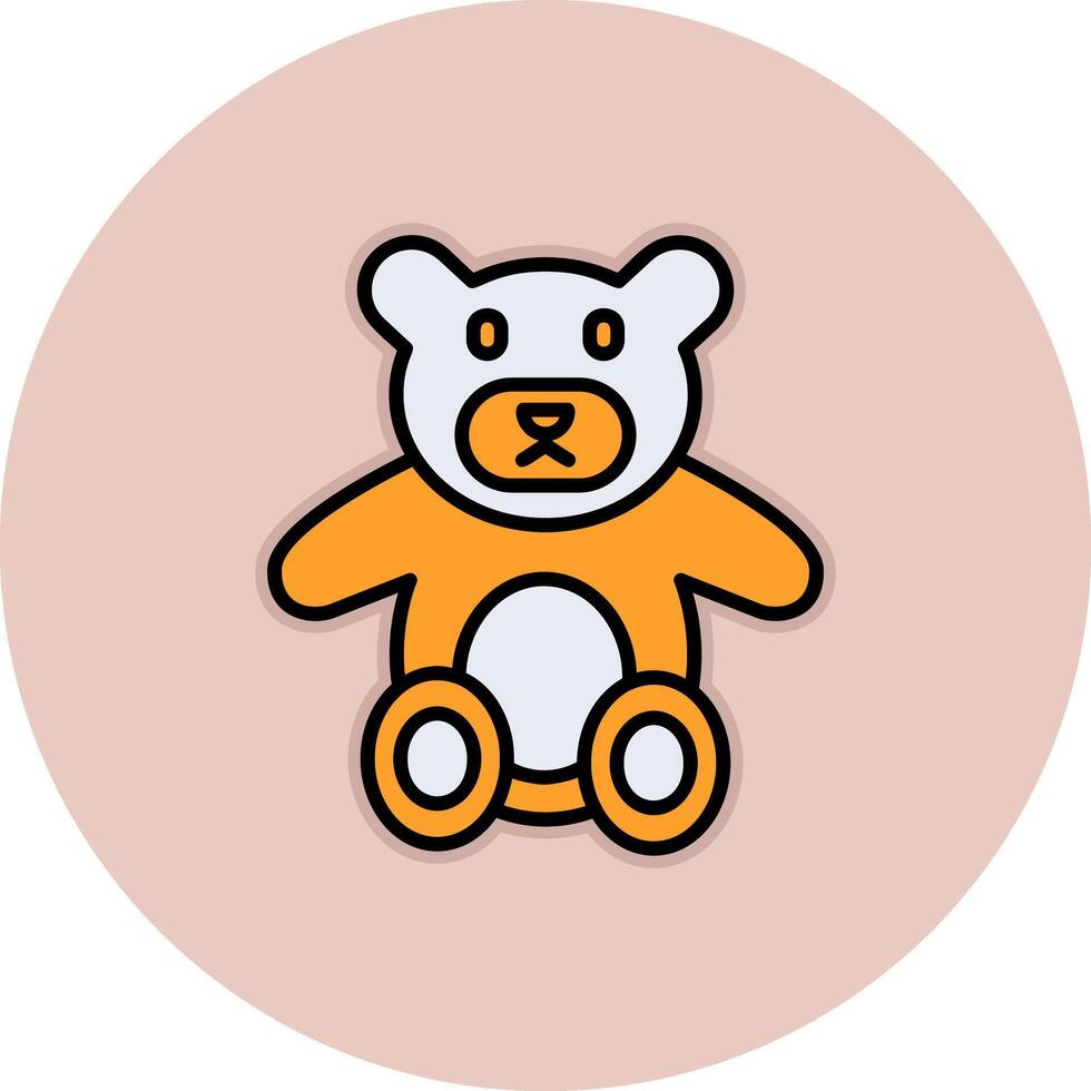 Teddy Bear Vector Icon